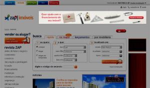 Publicidade Online no ZAP do Santander
